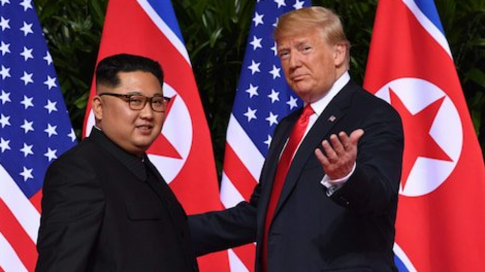 První setkání Kima s Trumpem